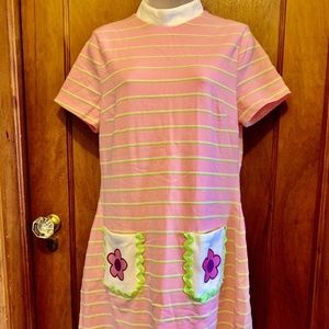 "Unique Vintage" mod fashion, pullover, 'Smak Parlour' mini dress, size XL